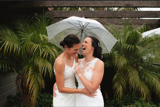 Real Brides - Sunshine on a rainy day..